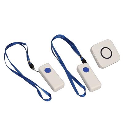 Кнопка вызова для мониторинга пожилых людей, беспроводная, 4 уровня регулировки громкости, интеллектуальная система для пожилых людей, 100–240 В, США
