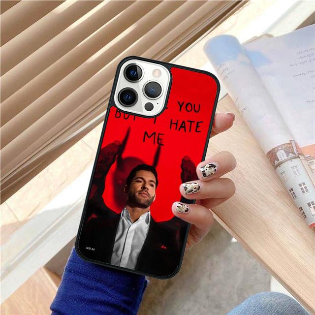 Чехол для телефона Lucifer Сериал Для iPhone 17 Air 15 16 14 13 12 Pro Max 11 Pro Max Plus Coque Shell