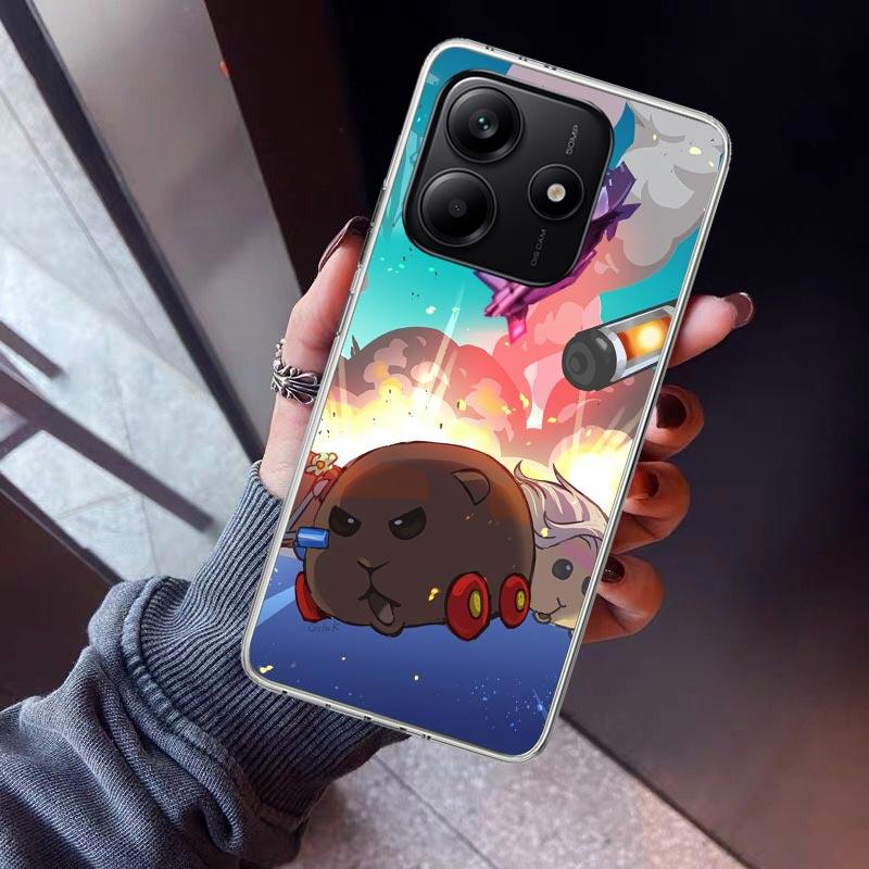 Cute PUI PUI MOLCAR Phone Case For Xiaomi Redmi Note 15 14 14S 13 12S 12 Pro Plus 11S 11 10S 10 4G Cover 11E 11T 5G Print Fundas