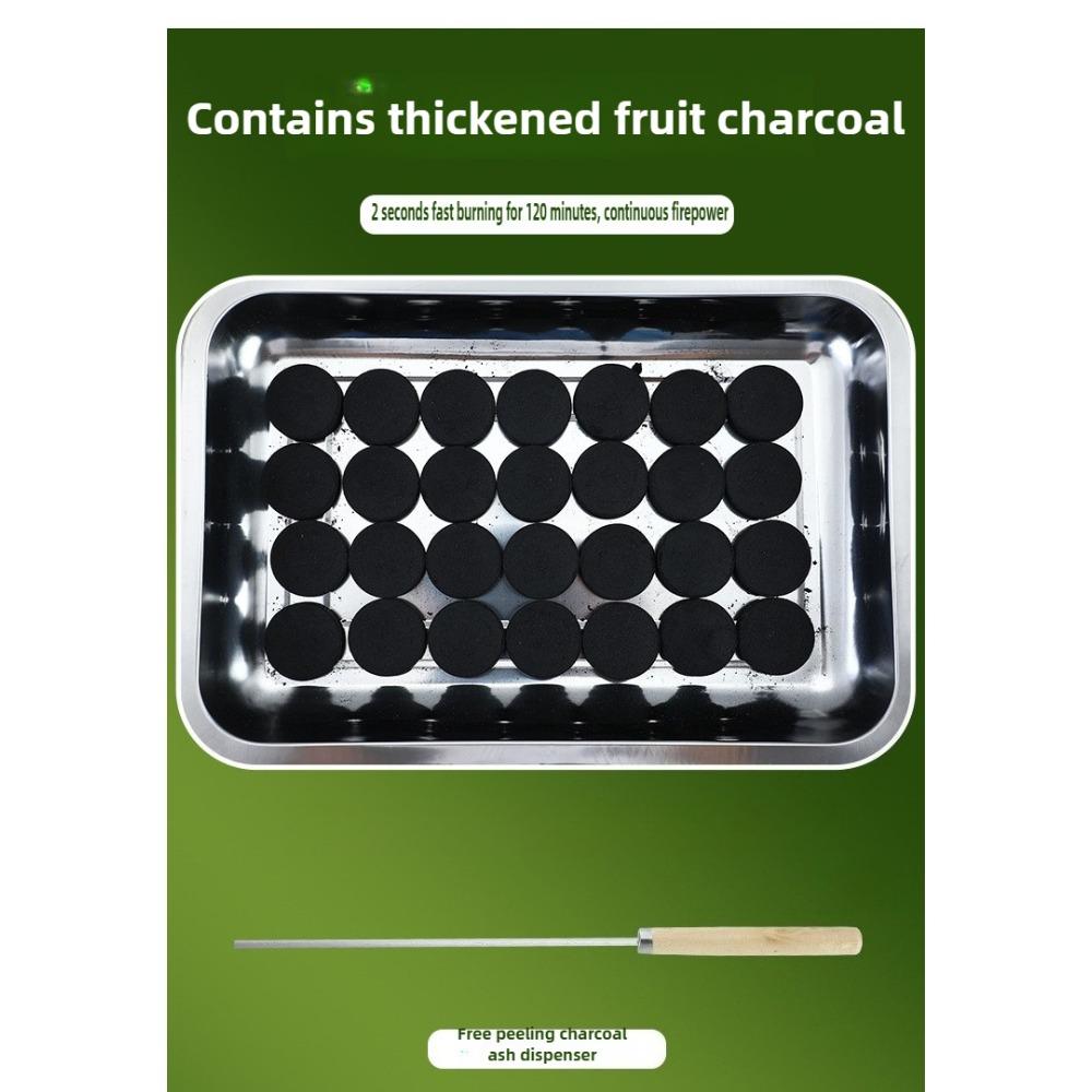 Одноразовый гриль, Портативный угольный гриль для барбекю, Набор для гриля для приготовления пищи в помещении и на открытом воздухе, Набор для гриля для пикника, кемпинга