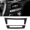 Carbon Fiber Car Console Central Control Panel Cover Trim for Mercedes Benz W204 Classic Style