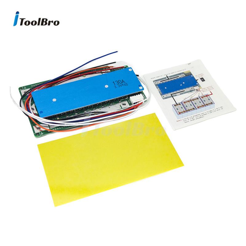 4S 12V 100A 130A 200A 260A 300A 390A BMS LifePo4 Lithium Protection Board Balance High Current Motorcycle Car Start RV Inverter