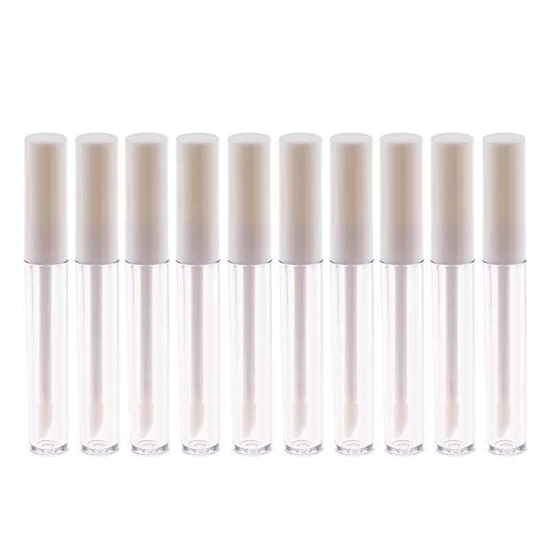 10 шт./лот пластиковый тюбик для блеска для губ DIY контейнеры для блеска для губ бутылка пустой косметический контейнер инструмент органайзер для макияжа оптовая продажа