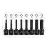 8pcs 1/2 Inch Torx Socket Adapter Drive Socket Wrench Adapter Head Auto Repaire Tools T30 T40 T45 T50 T55 T60 T70 T80