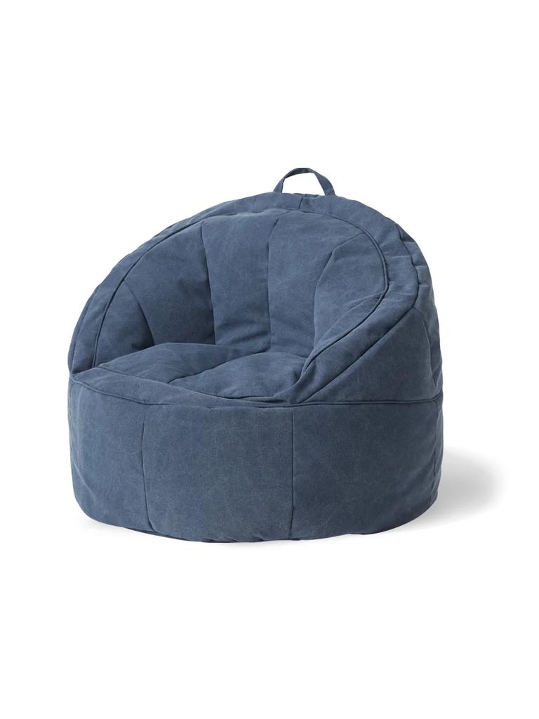 Диван-кресло-мешок в форме ракушки, съемный и моющийся, современный минималистичный дизайн, одинарное кресло для отдыха для гостиной, уютное сиденье