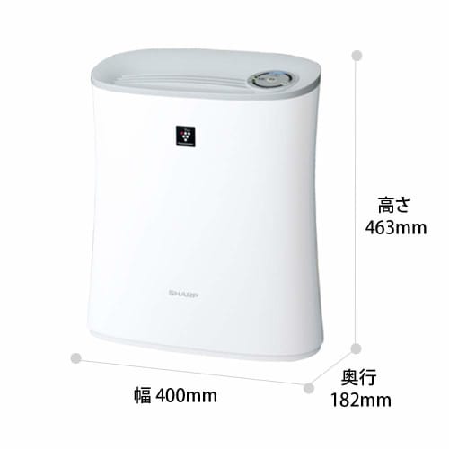 Sharp Air Purifier Plasmacluster 7000 Standard 10 Tatami / Air Purifier 13 Tatami Virus Pollen 2019 Model White FU-L30-W