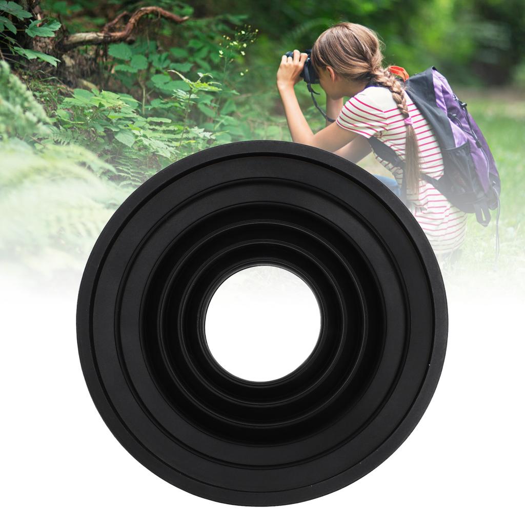 Бленда для объектива камеры Антибликовая Уменьшающая Складная Силиконовая Мягкая Эластичная Бленда для Объектива для Съемки на Открытом Воздухе