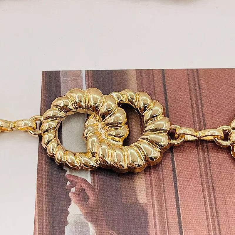 Woman Chain Lesbian Retro Belt Accessories Simple Ring Buckle Versatile Thin Waist Metal Chain Waist Chain