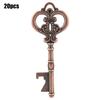 Key Shaped Bottle Opener with Tag Card Twine for Wedding Guests Gift Party (20pcs Opner Only)