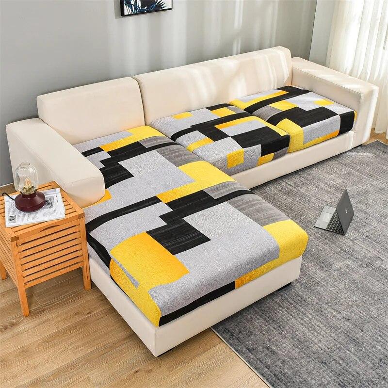 Эластичный чехол для дивана для гостиной, чехол для подушки, чехол для сиденья, чехол для дивана, L-образный чехол для дивана, мебели, съемный