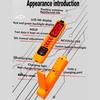DC Voltage Tester Portable Detector LED Digital Display Battery Voltage Tester With Extended Spring Wire & Probe For RV Trailer