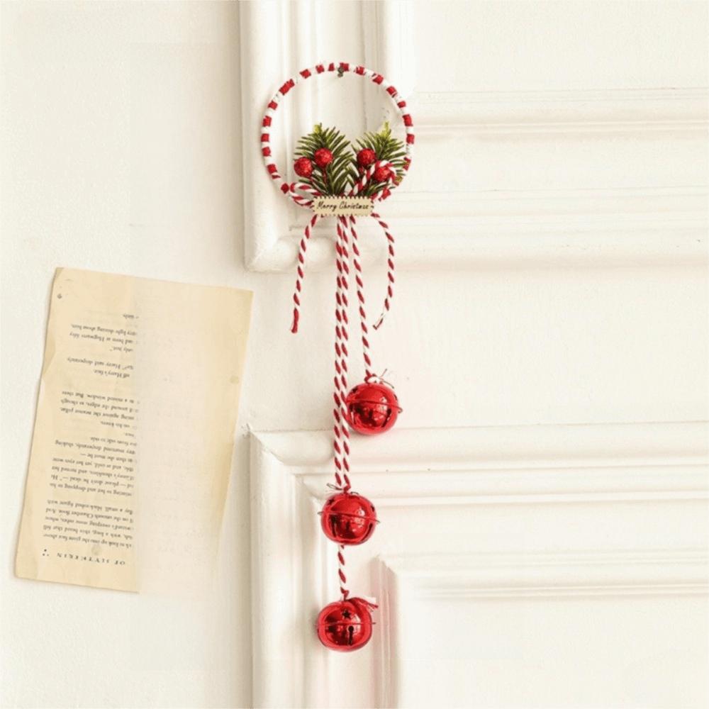 With Bowknot Christmas Bell Suspended Ornamentation Christmas Tree Pendant Jingle Bells Party
