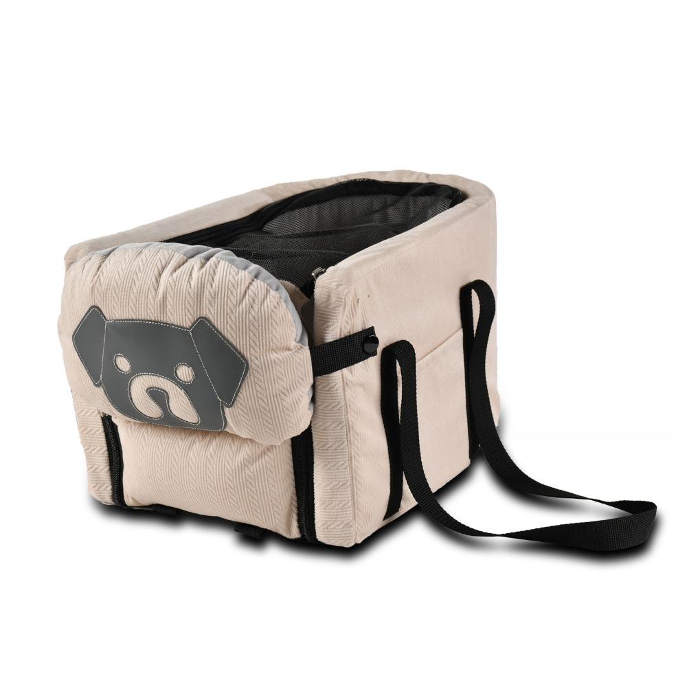 Multifunction Large Capacity Pet Car Seat Breathable Adjustable Harness Car Safety Seat Foldable Pet Car Luggage Travel