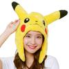 Sazac Fleece Kigurumi Cap, Pokémon Pikachu, TMY-027, One Size Fits All