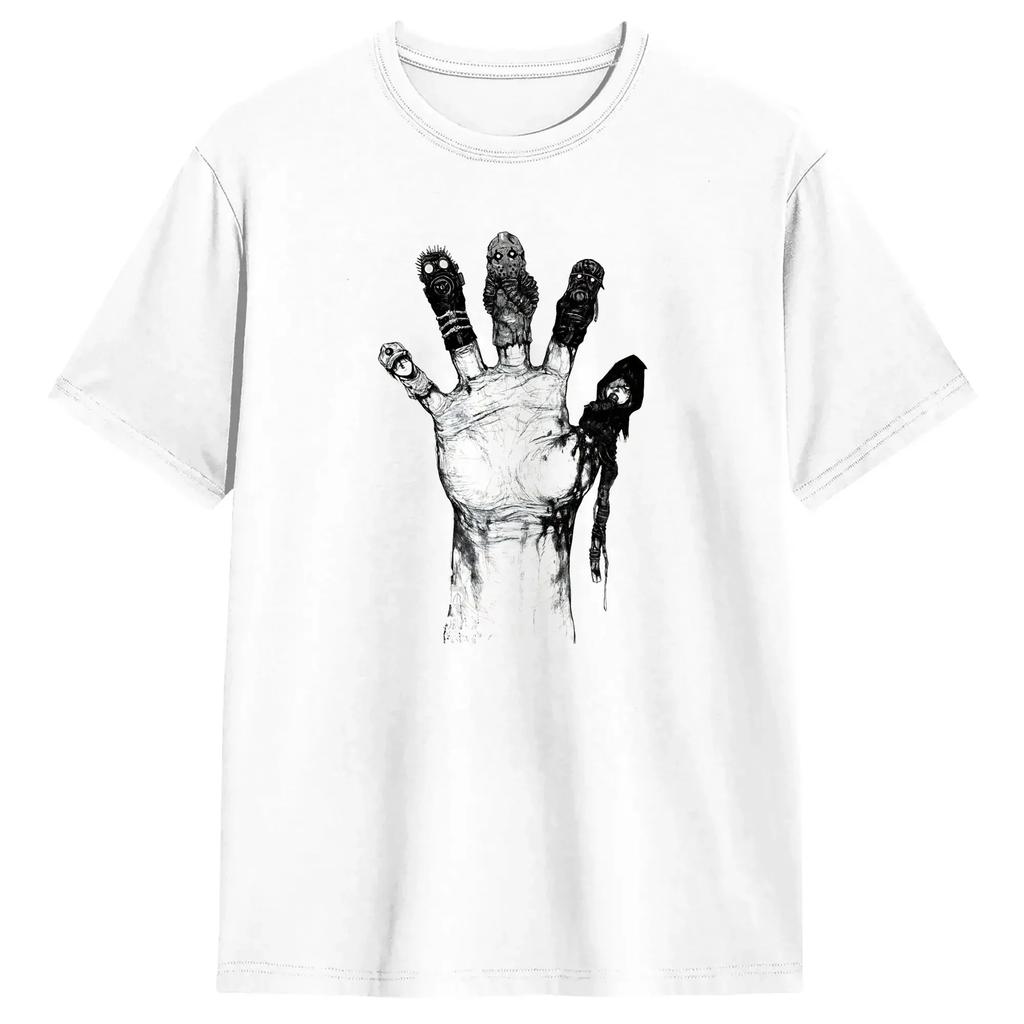 Dorohedoro Horror Hands T Shirt For Men Summer Streetwear T-Shirts O Neck Harajuku Tee Shirt Oversized Cheap Tops