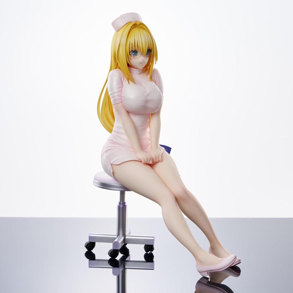 Union Creative To Love-Ru Darkness Серия Медсестры Тиару Лунатик Фигурка из ПВХ и АБС, Раскрашенная, Полная