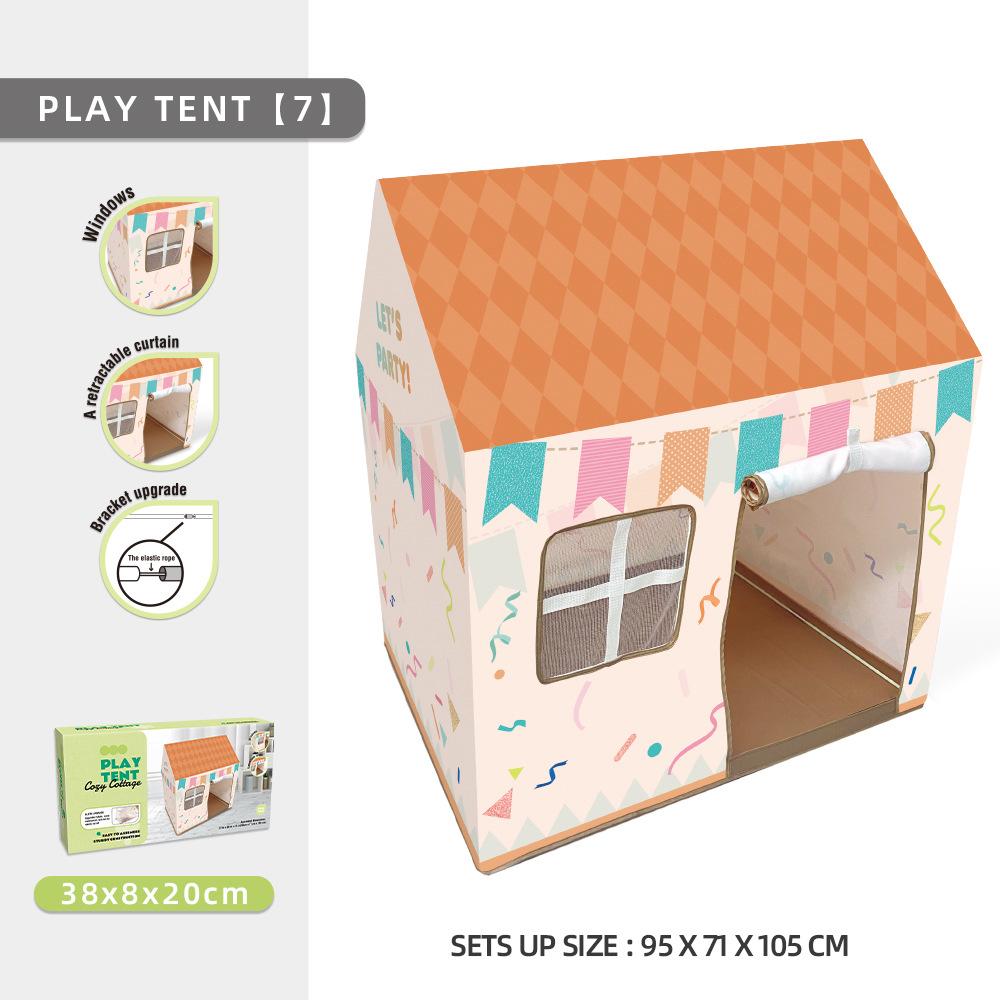 Support Washing Children Waterproof Window Shutter Game Tent Toy Kindergarten Baby Small House Toy