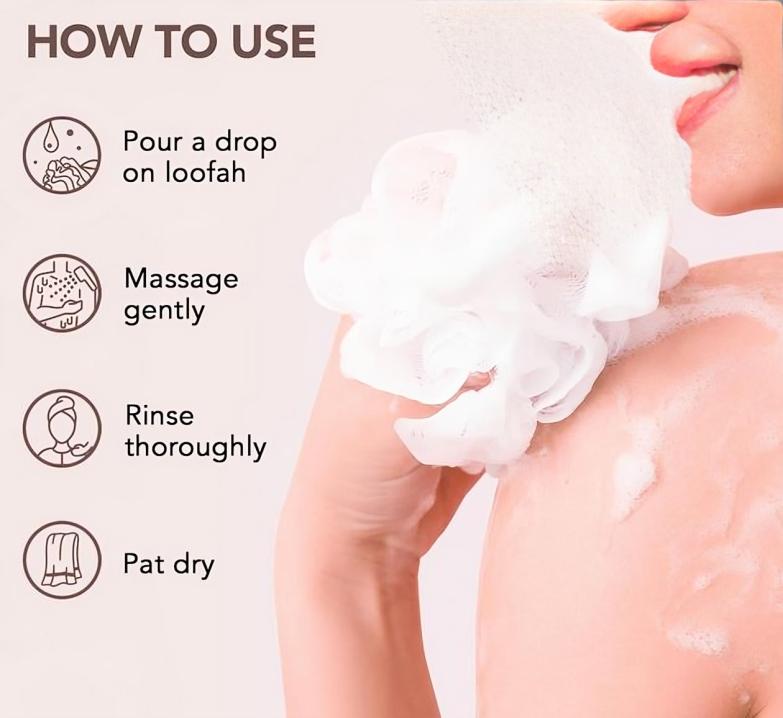 Botanic Hearth British Rose & Almond Body Wash with Shea Butter Smoother Skin, Sulfate & Paraben Free, for Women & Men 245ml