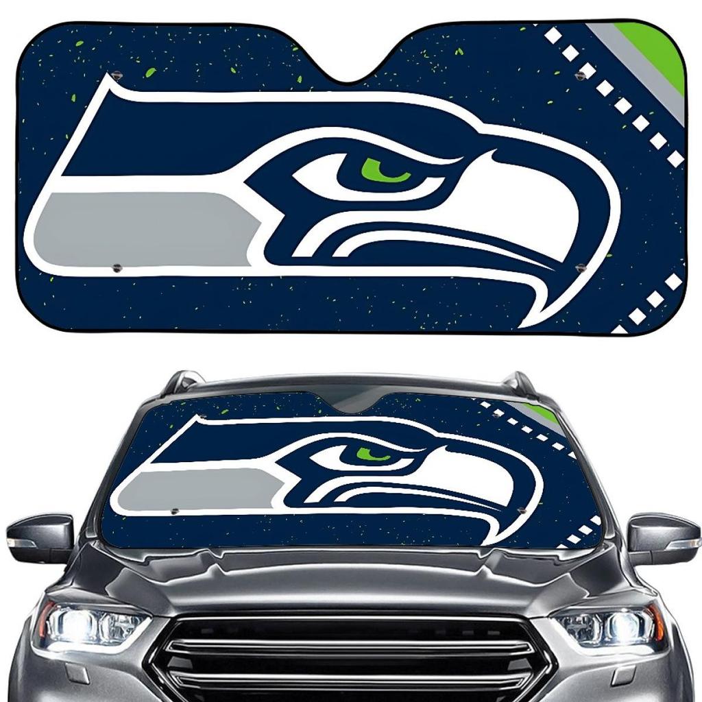 Автомобильный солнцезащитный козырек Seattle Seahawks Чемпионы Супербоула 2026 Седан