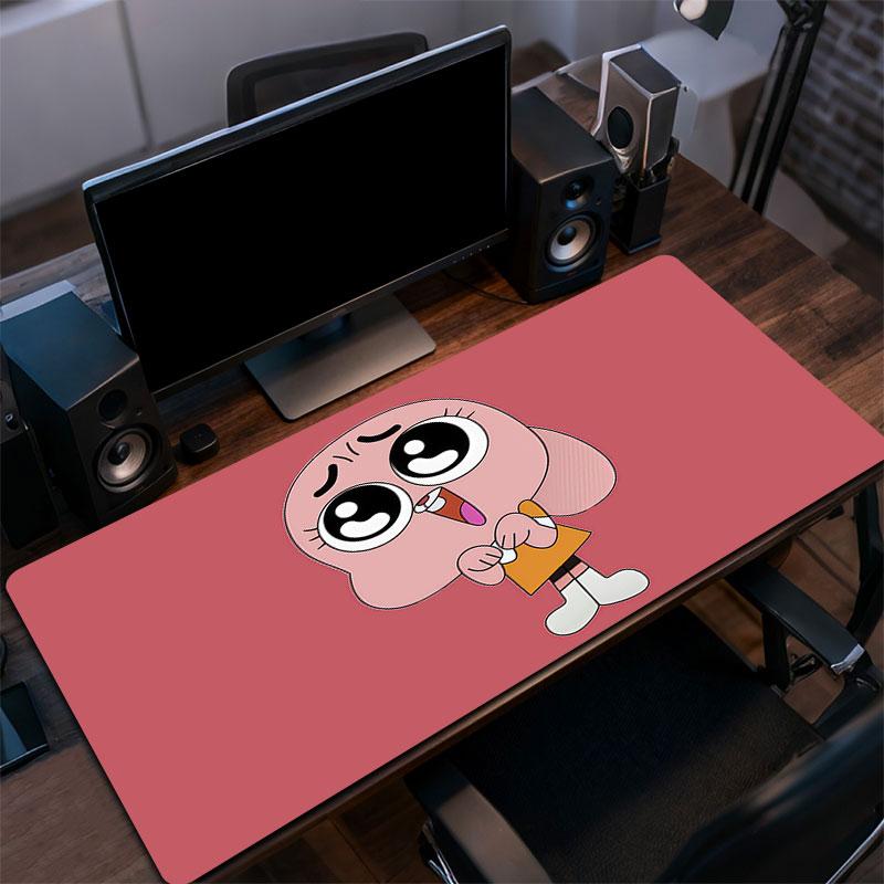 Anais Watterson Mouse Pad, Large Gaming Desk Mat, Non-slip XXL Mousepad for Laptop & Tablet, Mini PC Playmat with Stitched Edges