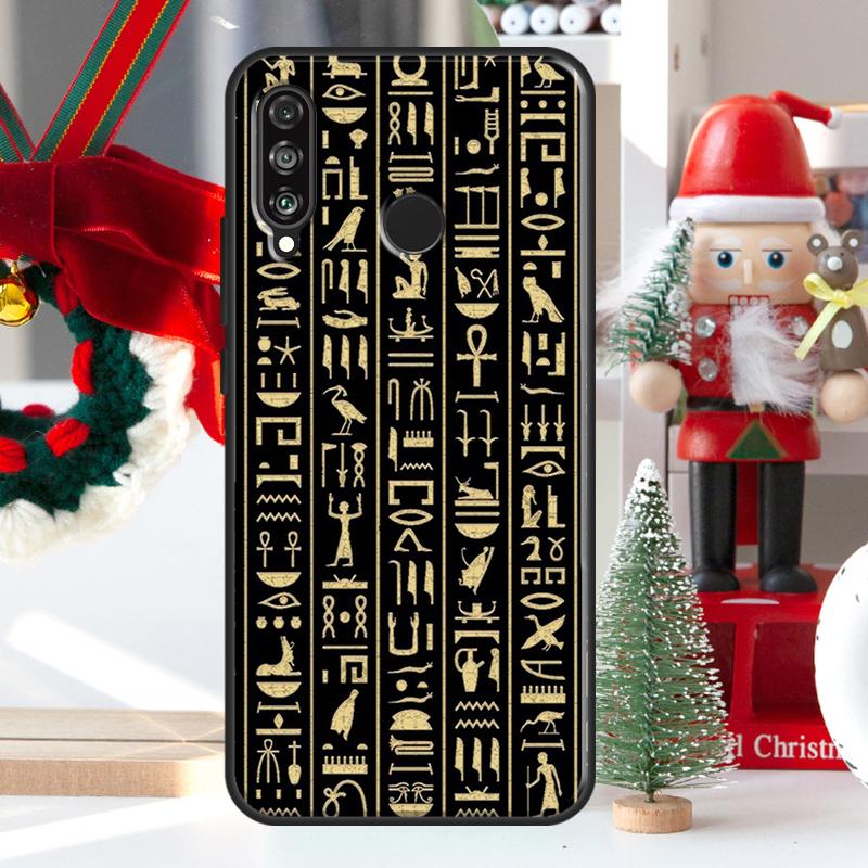 Мурал с фараоном Египта Для Huawei Nova Y73 Y60 Y70 Y90 Y72 Y61 Y91 7i 8i 11i 12i 12s 9 10 SE P20 P30 P40 Lite Чехол