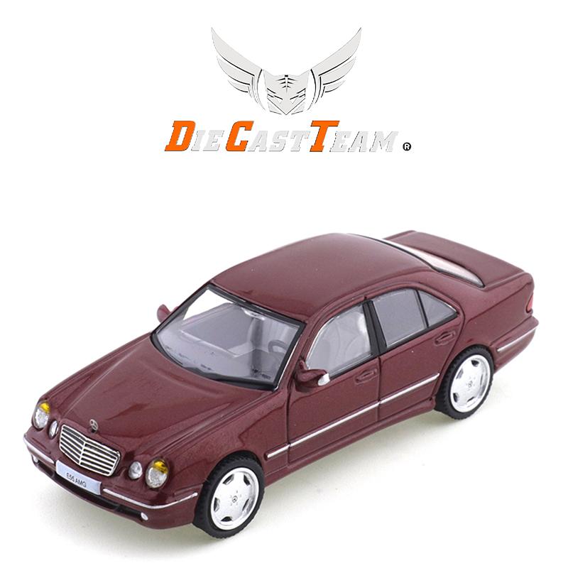 DCT/Shadow 1/64 Mercedes-Benz E55 AMG (W210) Машинка из сплава Игрушки Мотоцикл Металлическая литая модель Детский Рождественский подарок Игрушки для мальчиков