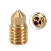 Набор латунных форсунок 3 цвета: Наконечник для хотенда CHT Clone, золотистое покрытие