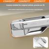 For Chery iCAUR V27 All-inclusive Car External Handle door bowl kit Door handle Electroplated Scratch-Resistant Protective Cover