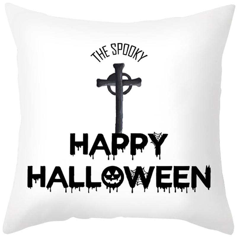 Домашний декор, наволочка с тыквой на Хэллоуин, креативная наволочка с принтом, наволочка для дивана, вечеринки, дома, автомобиля, наволочка 45x45 см, Funda de Almohada
