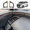 YOFAMO Side Air Conditioner Vent Panel Covers for Toyota New Alphard 40 Series Vellfire 40 Console Vent Air Vent Interior Interior Custom Car Stain