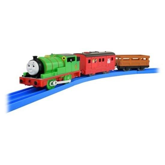 Takara Tomy Plarail Томас OT-02 Болтающий Перси Eigo Plus игрушечный поезд унисекс 3+ лет соответствует стандартам безопасности сертификация знаком ST