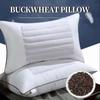 Подушка из гречневой лузги Постельное белье Защита шеи Подушка из гречневой лузги Массажная подушка для шеи Улучшает сон Товары для дома