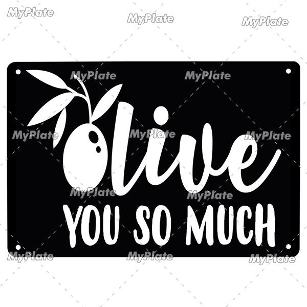 Kitchen Metal Sign Vintage Tin Sign Home Decor For Bar Pub Club Decoration Metal Plaque Painting Art Poster Cafe Decor