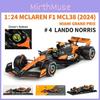 Mclaren Alloy Simulation F1 Mcl38 Monaco Racing Car Model Ornament Toy Children