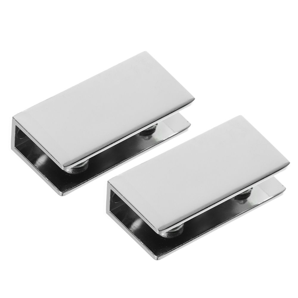 2 шт. утолщенный фиксированный стеклянный зажим из сплава, опора для стеклянной полки, зажим для планки, стеклянная полка