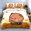Adorable bear with autumn leaves Bedding sets Duvet covers Pillowcases(1* Duvet Cover 2* Pillowcases without duvet insert)