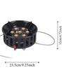 Electronic Ignition High-Power Burner 7-Core Portable Stove Camping Stove  Tourist Use