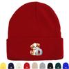 1pc, Alphabet A To Z and Animals Print Knitted Cap Beanie, 260 Knit Hats To Choose, for Men And Women
