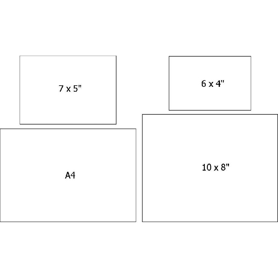 Great Premium Quality Photo Glossy White Paper 8.3"x11.7" A4 Size 20 sheets weight 230gsm. Dries Quickly Excellent Price Much better finish colors