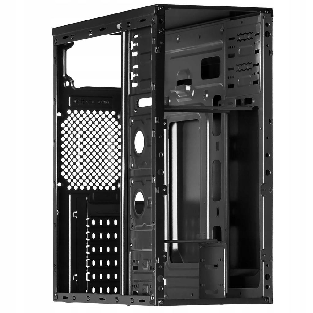 Akyga AK939BL Midi ATX Case 2x USB 2.0 Black without Power Supply