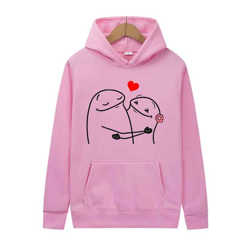 Men Fashion Trends Hoodie Sports Jogging Sweatshirt Beautiful Emotions Print Casual Streetwear Pullover Spring Autumn Clothing