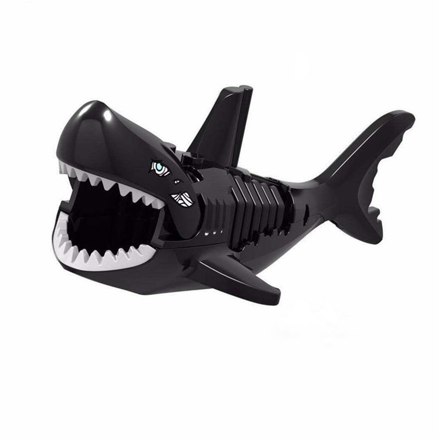 Приключение с животными Морского мира Мозазавр Плезиозавр Модель Акулы Конструктор Просвети Прототип Кирпичики Игрушки Для Детей