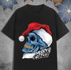 Summer Y2K Skull Pattern T-shirt, Pure Cotton Men's Round-neck Short-sleeved Printed T-shirt, Men's Sporty Style Shirt