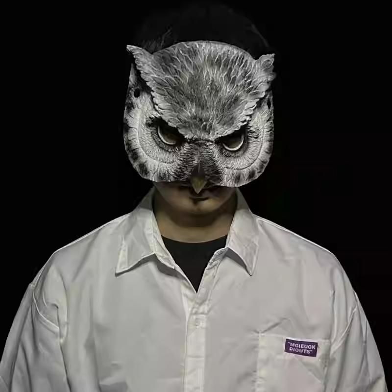 Owl Animal Mask Masquerade Bird Mask for Men Women Mardi Gras Cosplay Carnival Party Props Fancy Dress Masque Costume Accessory