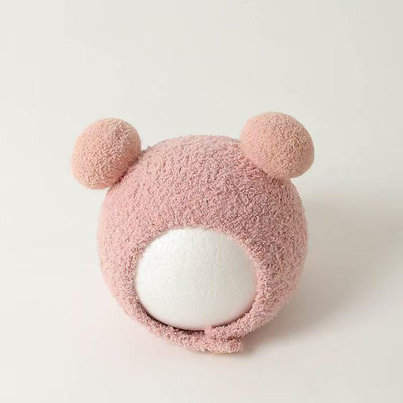 Autumn and winter new baby hats super cute funny wool ear protectors 0-30 months boys and girls baby warm hats