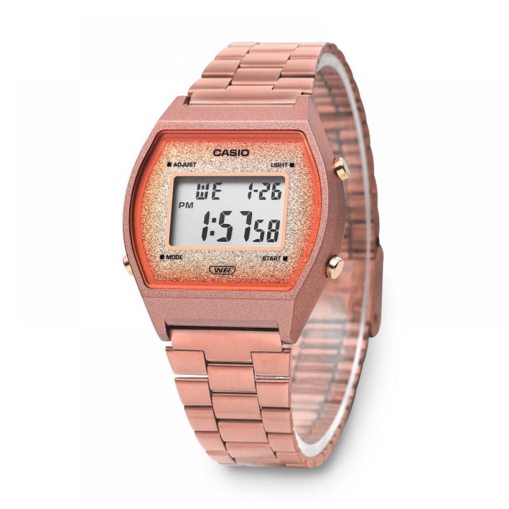 Casio B640wcg 5df  B640wcg 5  Цифровые Винтажные Ретро Общественные Металлические Часы