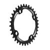 Funn Solo Narrow Wide BCD 104mm Chainring, (34T, Black)