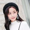 Warm Wool Beret Hats Solid Color Women's Painter Hat Solid Artist Beret  Autumn Winter