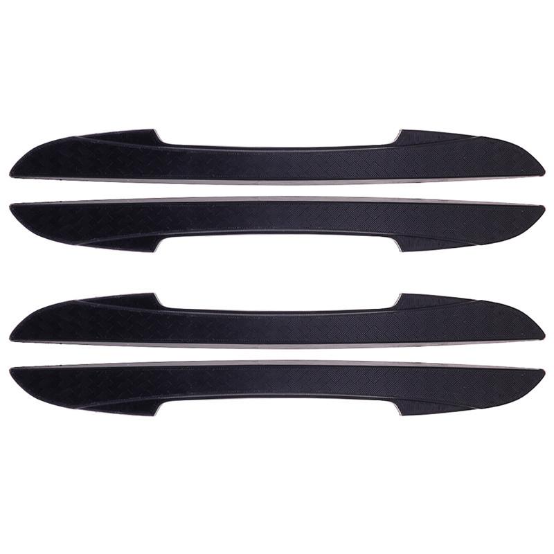 4 шт., защитная полоса для боковой двери автомобиля, защитная полоса, защита для бампера, ручка, 3D наклейка, Стайлинг автомобиля