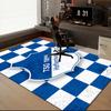 Hoffen-heim Crest Rug for Living Room, Game Rooms, Office, Bedroom, Office Floor Mat Playful Design, fan gifts Christmas decor